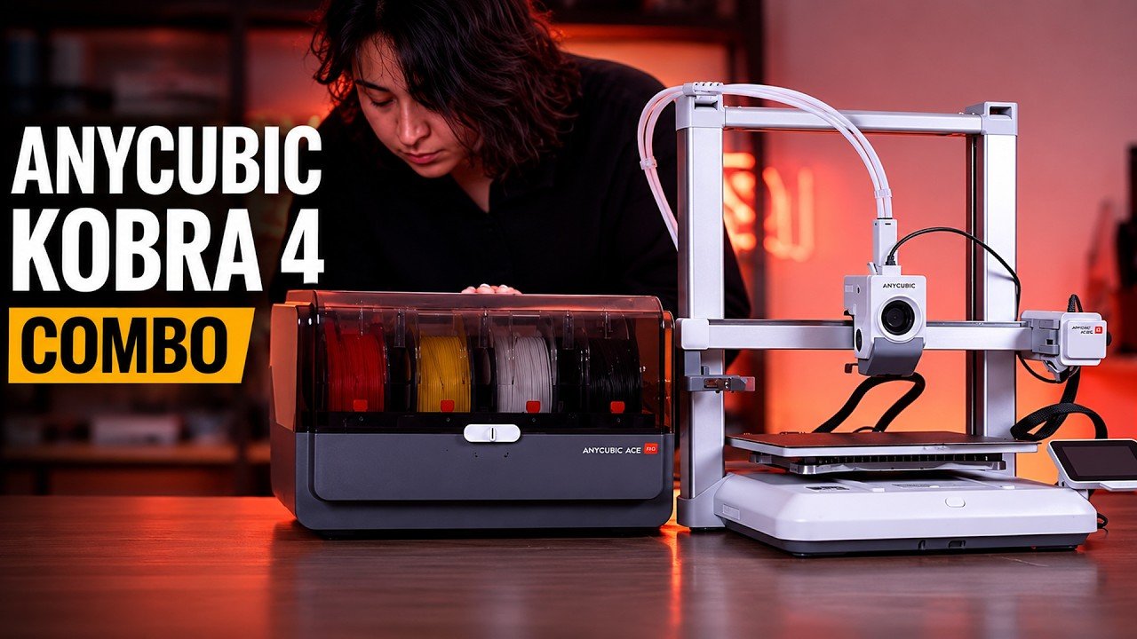 ANYCUBIC Kobra 4 Combo product film